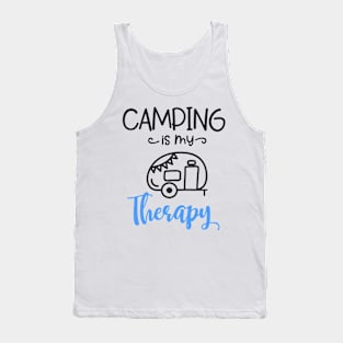 Camping Is My Therapy Tank Top